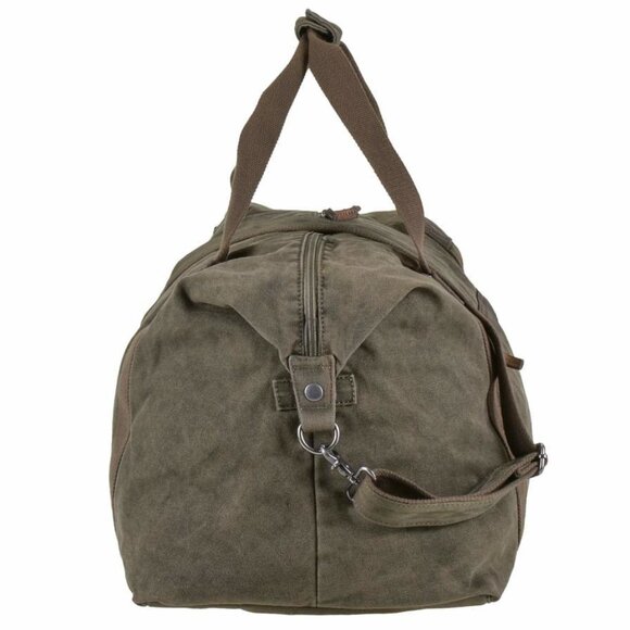 Greenburry Travel bag Canvas 51x31cm "Aviator" khaki - Picture 2 of 3